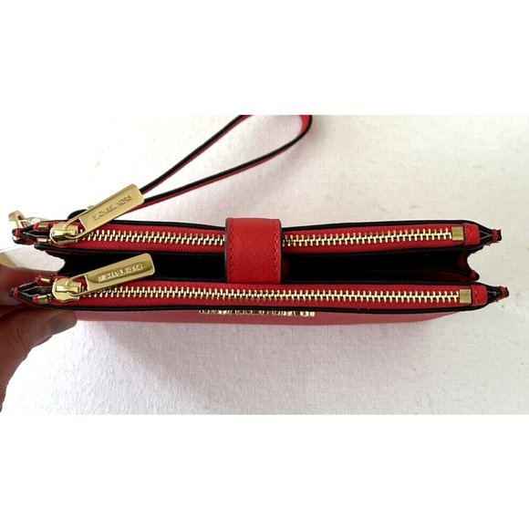 Michael Kors Red Wristlet Wallet - Picture 4 of 5